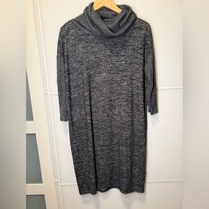 GAP Charcoal Turtleneck Long sleeve dress